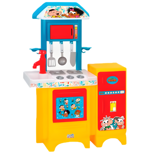 Cozinha Magic Toys Turma Da Monica Sem Agua Azul-9c577f23-7249-4702-bd2c-9baadd78d294