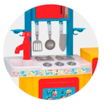 Cozinha Magic Toys Turma Da Monica Sem Agua com Acessorios 