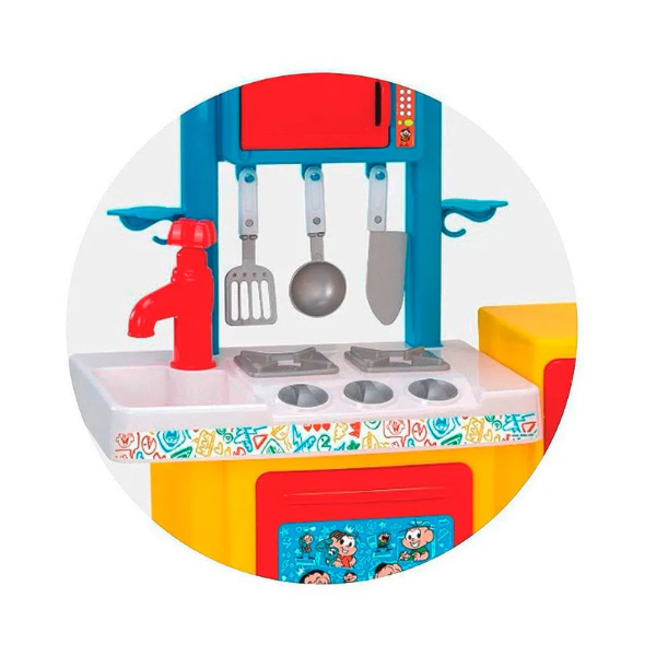 Cozinha Magic Toys Turma Da Monica Sem Agua com Acessorios -dca65e12-acae-4450-8e2d-4d75c46276f2