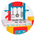 Cozinha Magic Toys Turma Da Monica Sem Agua com Acessorios -37141e40-3280-4179-980a-ec0aa23a1e0f