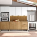 Cozinha Parana Glam 10 Portas 3 Gavetas com Balcao Freijo Supremo Ripado Freijo-751df103-ed4f-462e-b7d3-5a0c18a2454e