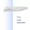 Depurador Suggar Slim 60cm 3 Velocidades 127V Branco-4a371cd1-4075-46bc-922b-7a88dc2dee85