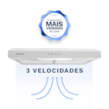 Depurador Suggar Slim 60cm 3 Velocidades 127V Branco-194f8f32-107b-4de6-a169-40ff2c70d0a9