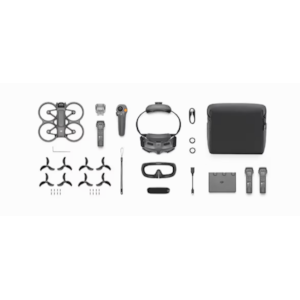 Drone DJI Avata 2 Fly More Combo 3 Bateria BR Preto