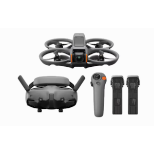 Drone DJI Avata 2 Fly More Combo 3 Bateria BR Preto