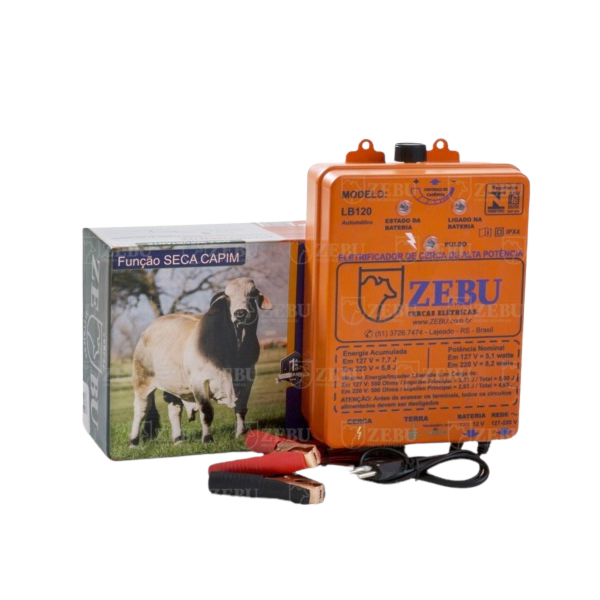 Eletrificador de Cerca Zebu 127V LB120 -185094f7-fe6b-4cd9-8ae5-fafd6e43a53d