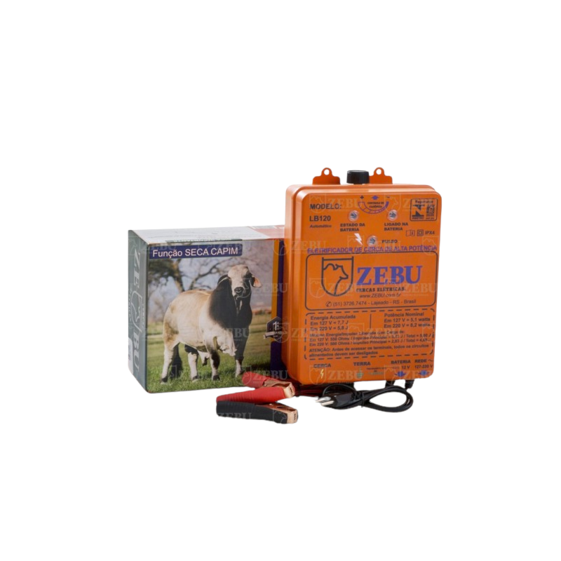 Eletrificador de Cerca Zebu 127V LB120 