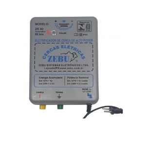 Eletrificador de Cerca Zebu Aut ZK80