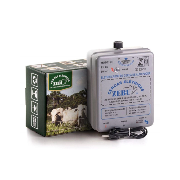 Eletrificador de Cerca Zebu Aut ZK80-574ce7e7-e92c-42a8-b48c-66d7e1878cb7