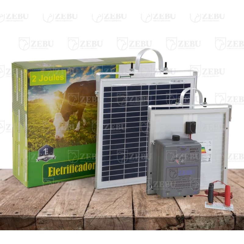 Eletrificador de Cerca Zebu  Solar ZS50I