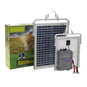 Eletrificador Solar Zebu ZS80I para Cerca Eletrica