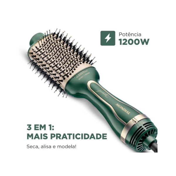 Escova Secadora Mondial By Juliette ES-JU-02 Bivolt Verde Oliva-453437ab-e8c3-42a9-9f4b-27960ec47e74