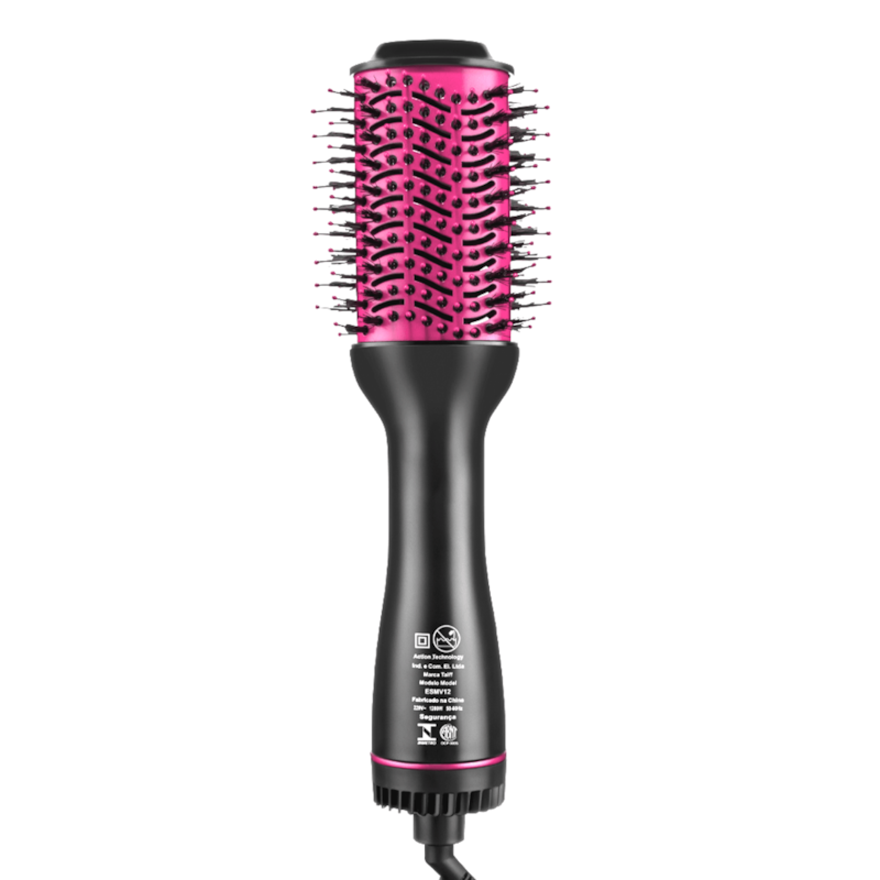 Escova Secadora Taiff Oval Easy 127V Pink