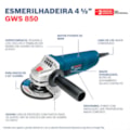 Esmerilhadeira Angular Bosch 4.1/2