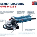 Esmerrilhadeira Bosch 5 GWS 9125 S 900W 127V