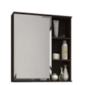 Espelheira para Banheiro Suspensa MGM Treviso 56CM com 1 Porta e Prateleira Cafe-242be410-3930-4049-9efe-1af8812e02a0