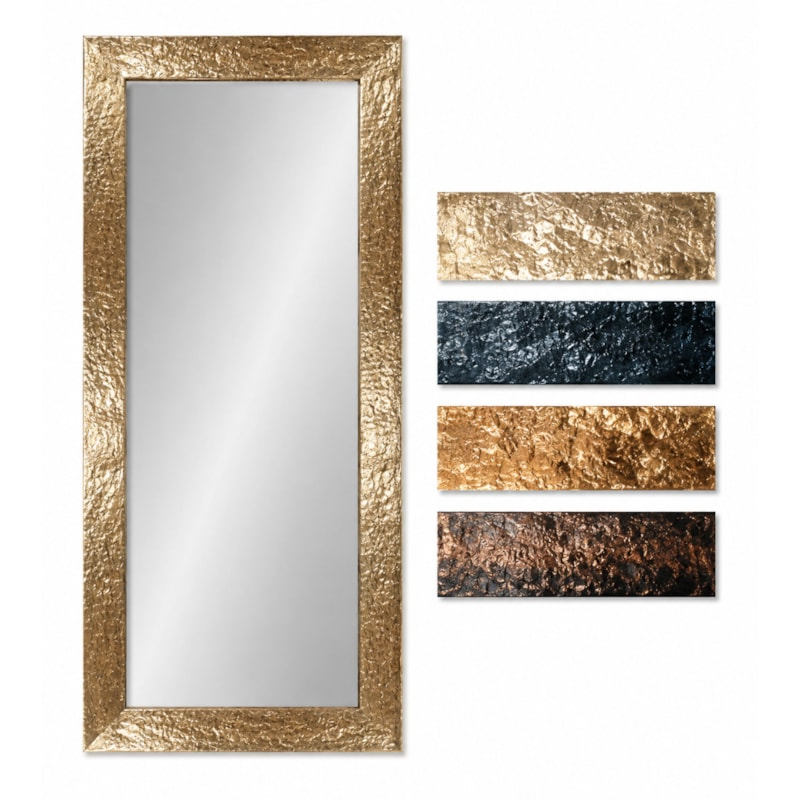 Espelho Euroquadros 44x94cm Emoldurado Poliéster NWD Sortido Hexadecimal EP0440944012C2