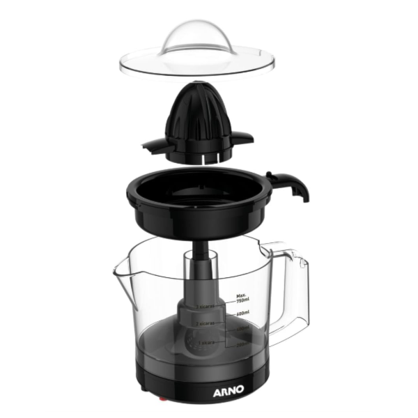 Espremedor de Fruta Arno Express 40W 750ML 127V CP31 Preto-ecd9436b-d9ef-4840-8dd2-6a626ed6108f