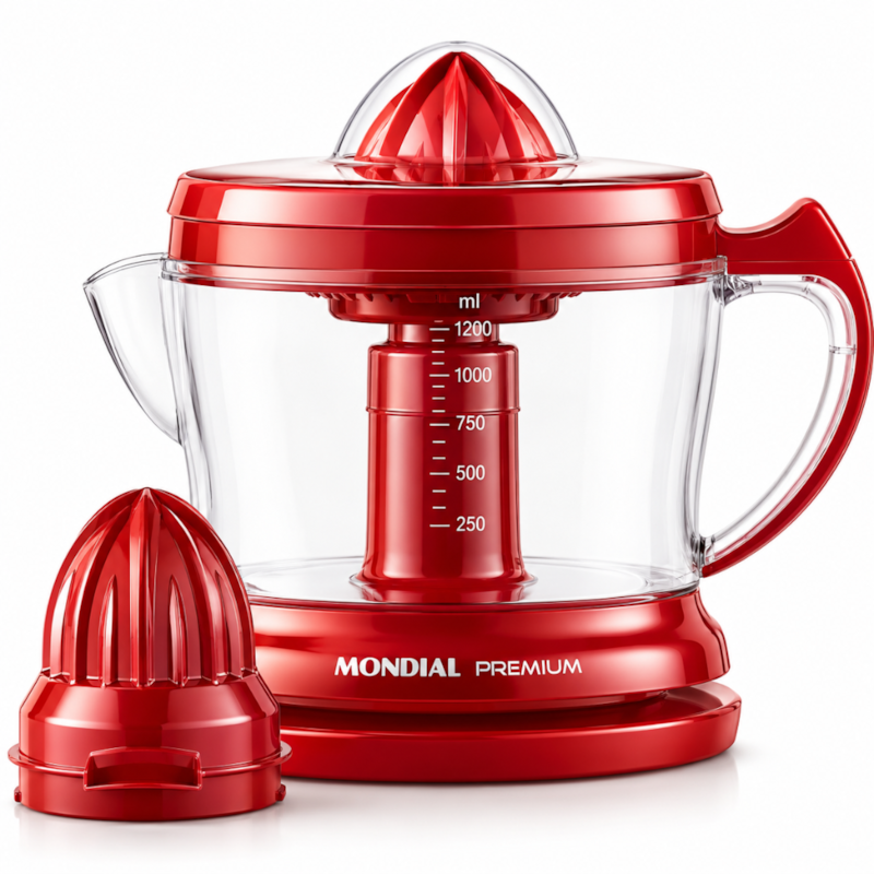 Espremedor Mondial Premium 127V/60HZ E-23 Vermelho