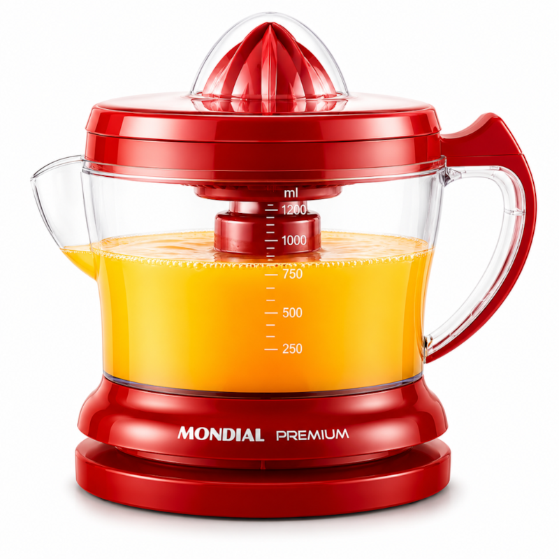 Espremedor Mondial Premium 127V/60HZ E-23 Vermelho