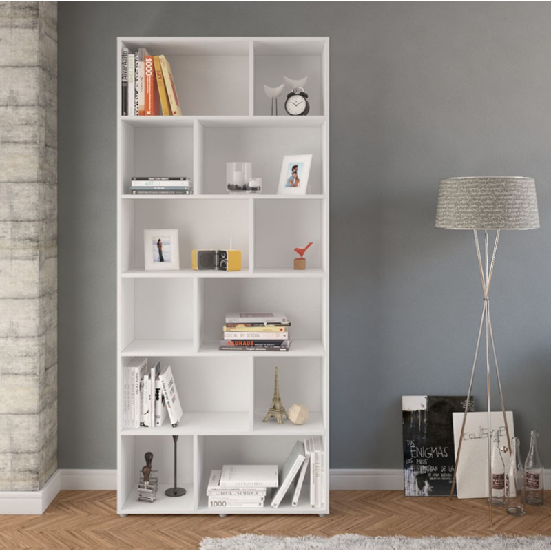 Estante Politorno Xangai 12 Nichos Branco-edcdcddd-2537-44f0-a1a0-d57e0a27010a