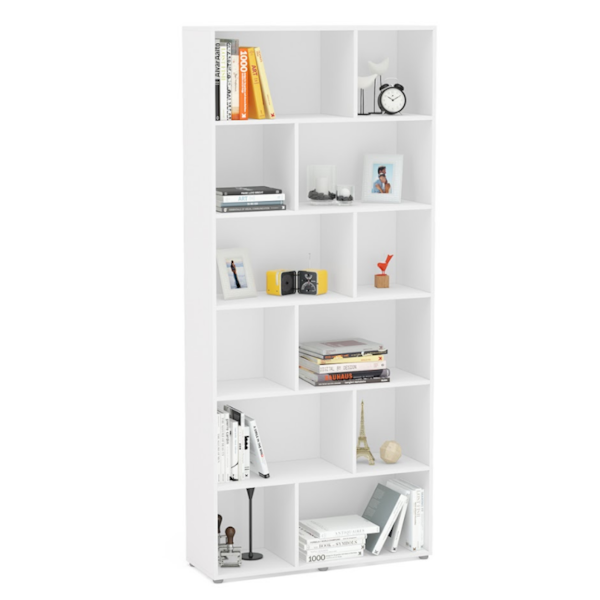 Estante Politorno Xangai 12 Nichos Branco-043ce9da-604f-4315-8384-f18f2f6a984d