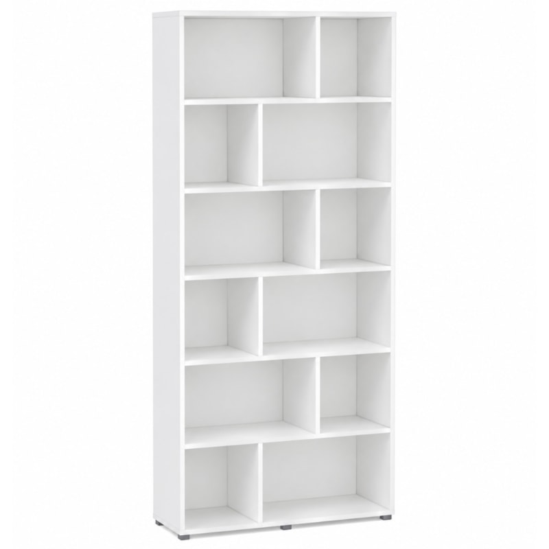 Estante Politorno Xangai 12 Nichos Branco-a8f5484b-59d1-4644-af1a-a8b248e6473c