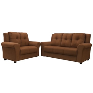 Estofado Marjom Purus 2 e 3 Lugares Animal Marjom