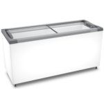Expositor Horizontal Metalfrio para Sorvete e Congelados 505L 127V R290 Branco NF55SBB001