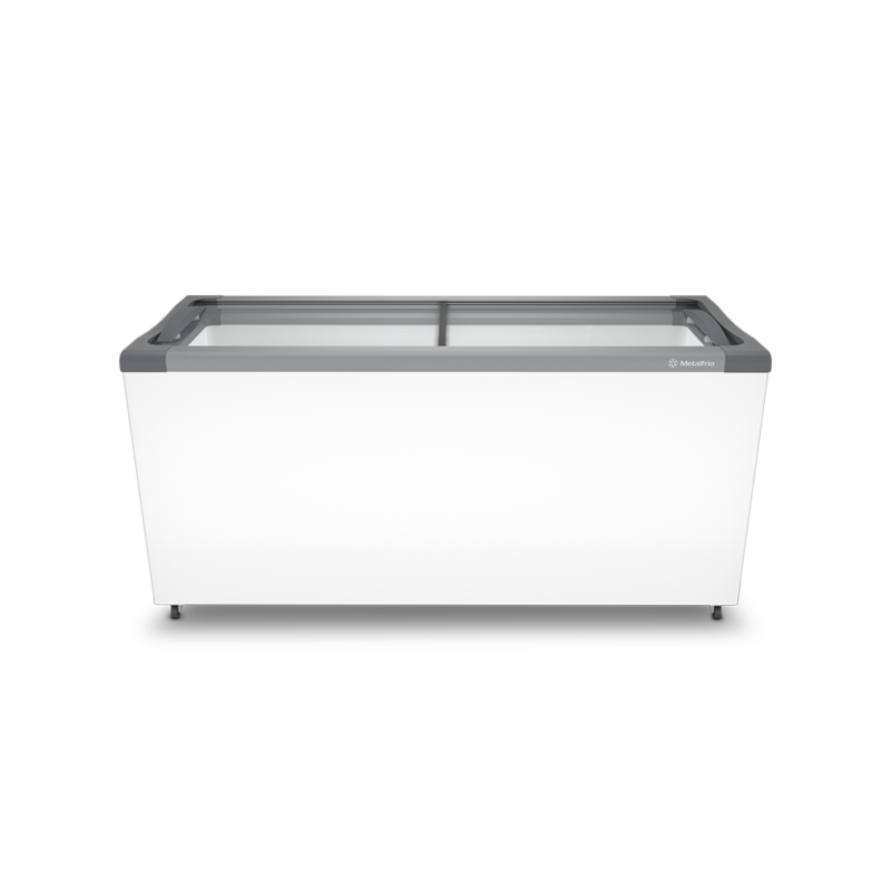 Expositor Horizontal Metalfrio para Sorvete e Congelados 505L 127V R290 Branco NF55SBB001