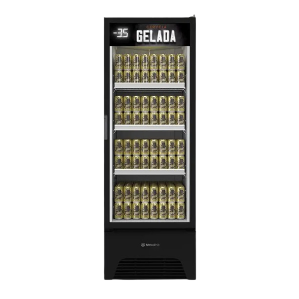 Expositora Cervejeira Metalfrio 576L Optima Adesivada Gelada 127V/60HZ R290 Preto VN50AHB008-52171e18-2a72-4427-9852-de38f9586073