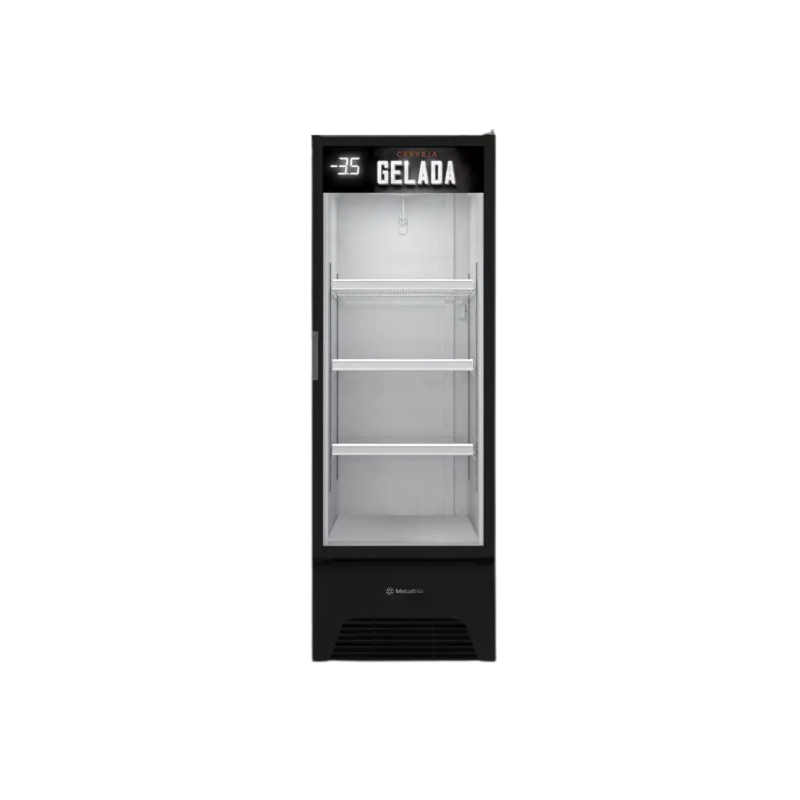 Expositora Cervejeira Metalfrio 576L Optima Adesivada Gelada 127V/60HZ R290 Preto VN50AHB008