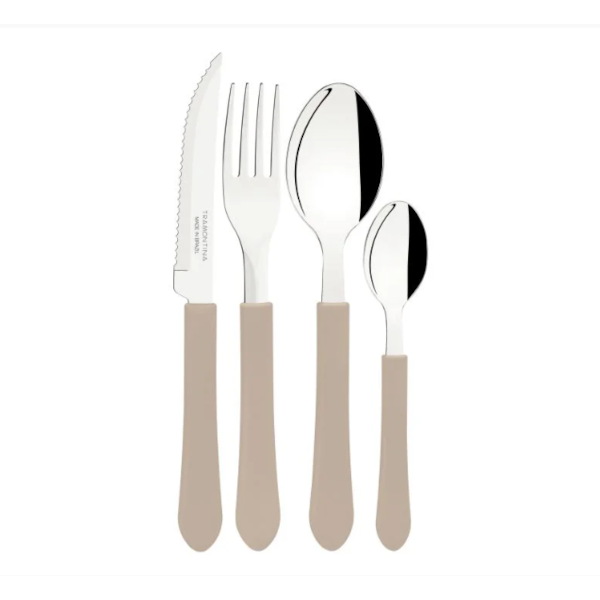Faqueiro Tramontina Inox 12 Pecas Leme Cinza -d10fda30-173d-485b-8ca3-849ccb230758