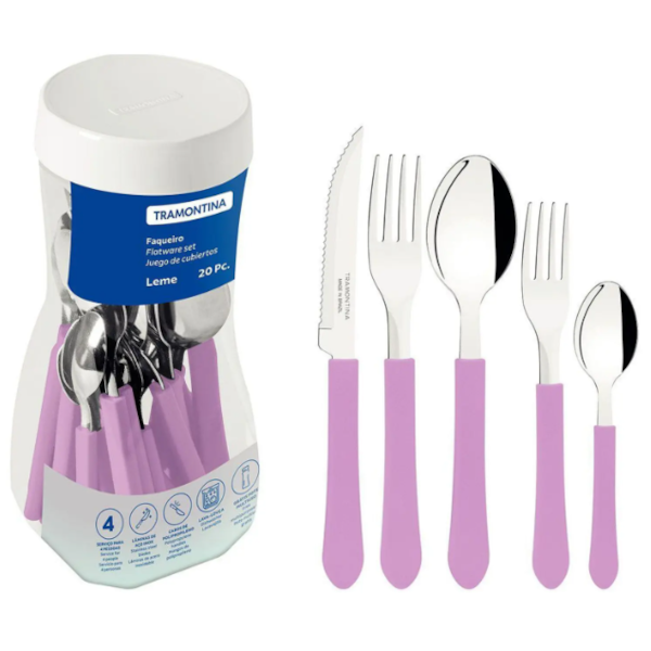 Faqueiro Tramontina Inox 20 Pecas Leme Lavanda -f4b67246-f868-4de4-8ee8-6c669eae2392