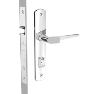 Fechadura Soprano Popline Reta Externo Cromado ESP26 40X53 PY45 