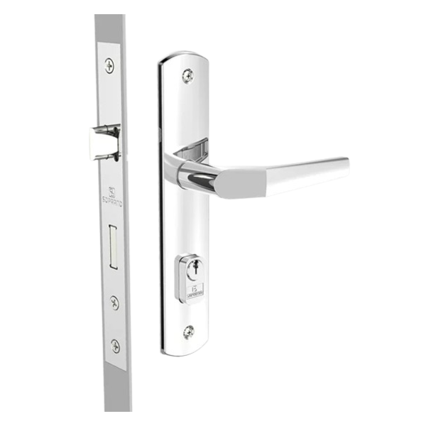 Fechadura Soprano Popline Reta Externo Cromado ESP26 40X53 PY45 -914611e7-9732-472a-8ae7-2facc165519c