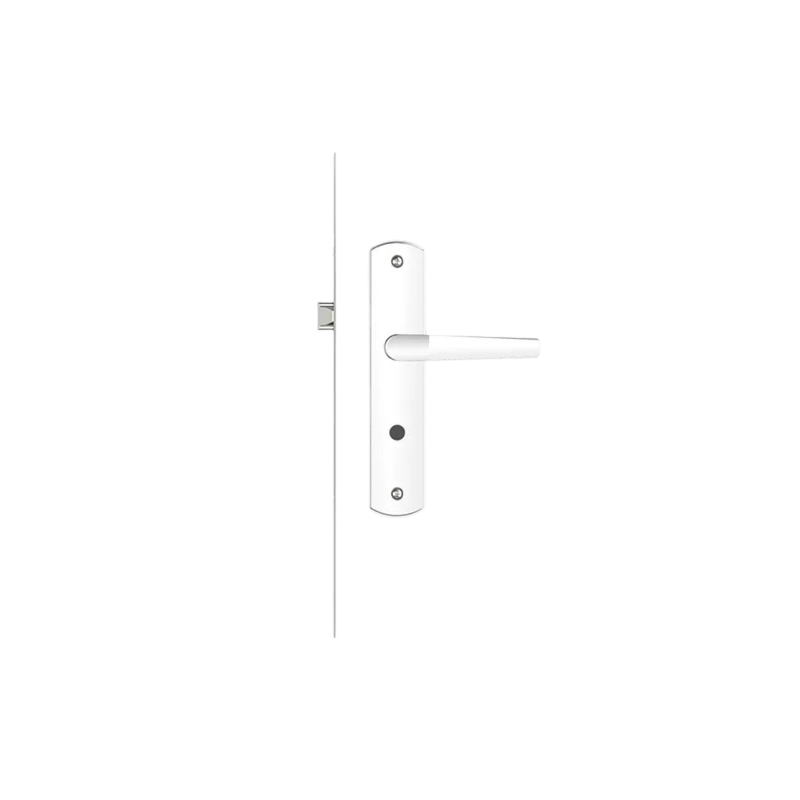 Fechadura Soprano Popline Reta para Banheiro Cromado ESP26 40x53