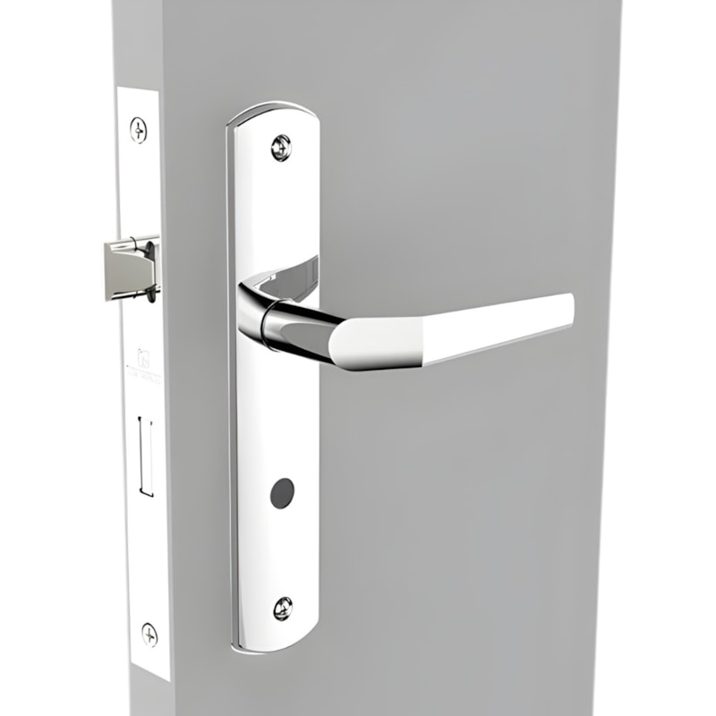 Fechadura Soprano Popline Reta para Banheiro Cromado ESP26 40x53-71cd5845-e45d-4bef-8549-1fc1f55aca05