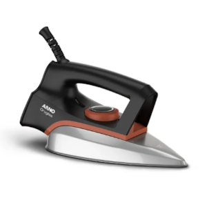 Ferro de Passar Arno a Seco Drygliss com Base Antiaderente 127V FS31 Preto/Derracota