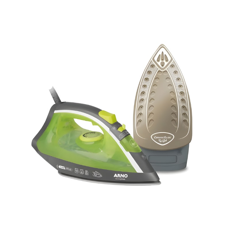 Ferro de Passar Arno a Vapor Ecogliss FEC1 127V Verde/Cinza-4b82c9a8-7d3e-4819-91ed-23ee33216c34