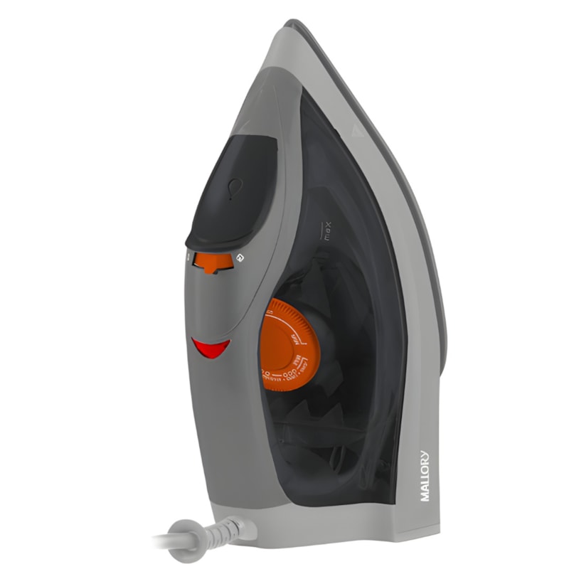 Ferro de Passar Mallory a Vapor e a Seco Jupiter Maxx 127V Cinza/Branco-5d1ea3d1-77e9-434e-a5f8-e5f1af6bafea