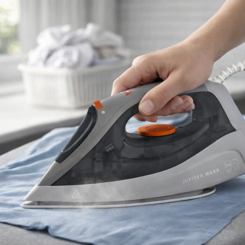 Ferro de Passar Mallory a Vapor e a Seco Jupiter Maxx 127V Cinza/Branco-fab08626-107a-4332-95b4-f462543887b0