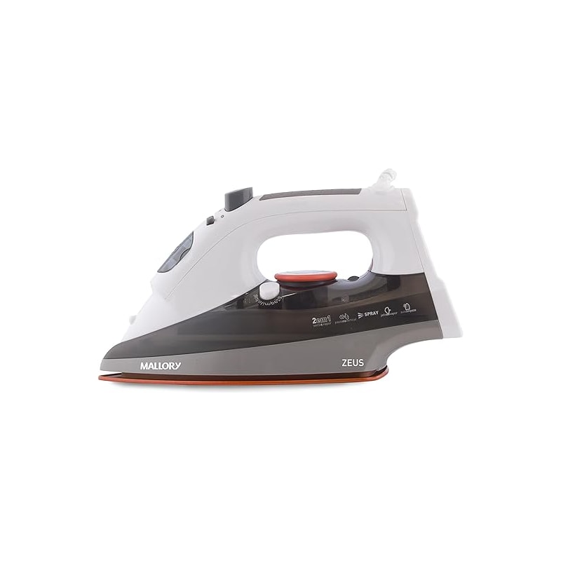 Ferro de Passar Mallory a Vapor e Seco Zeus 127v com base em Ceramica