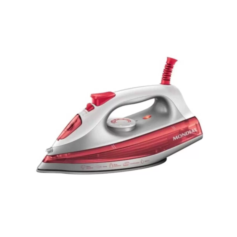 Ferro de Passar Mondial a Vapor 127V FVN-01-O Coral