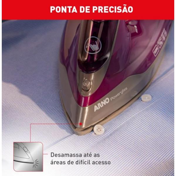 Ferro Passar Arno FPO1 Powergliss Grey/Purple FV2834B3 127V-3c2fa615-04da-4835-ac21-0c9c41ad80f9