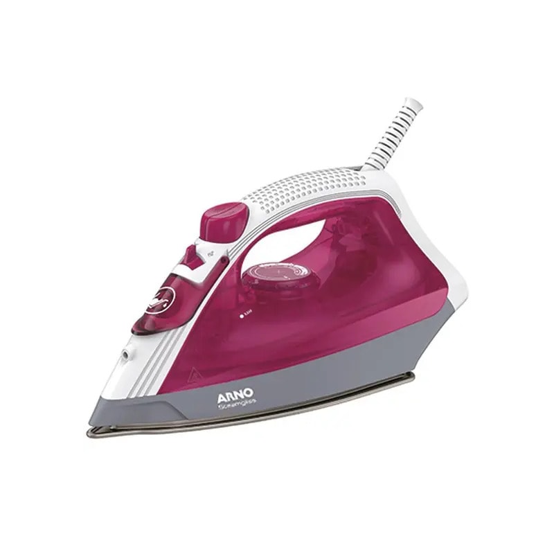 Ferro Passar Arno Steamgliss Ceramica FSGC 127v Rosa