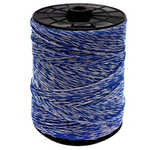 Fio Eletroplastico Igecast Cerca e Fio Agro 15X6 Aluminio Premium 750M Azul