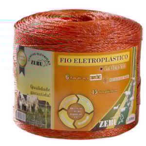 Fio Eletroplastico Zebu 1000M Laranja