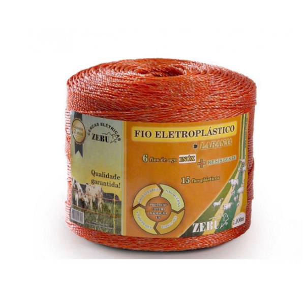 Fio Eletroplastico Zebu 1000M Laranja-fc78bea2-804d-4260-8af4-b71dddbb9041