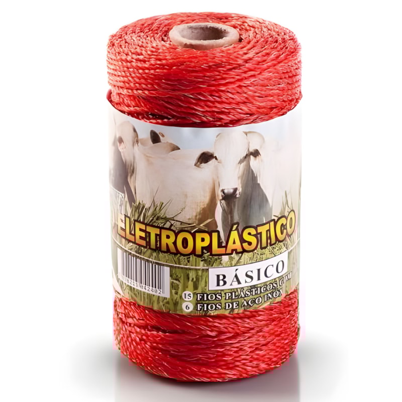 Fio Eletroplasticos Zebu Laranja 200M-802c8845-331e-4a66-bd6e-e293c72f6f1f